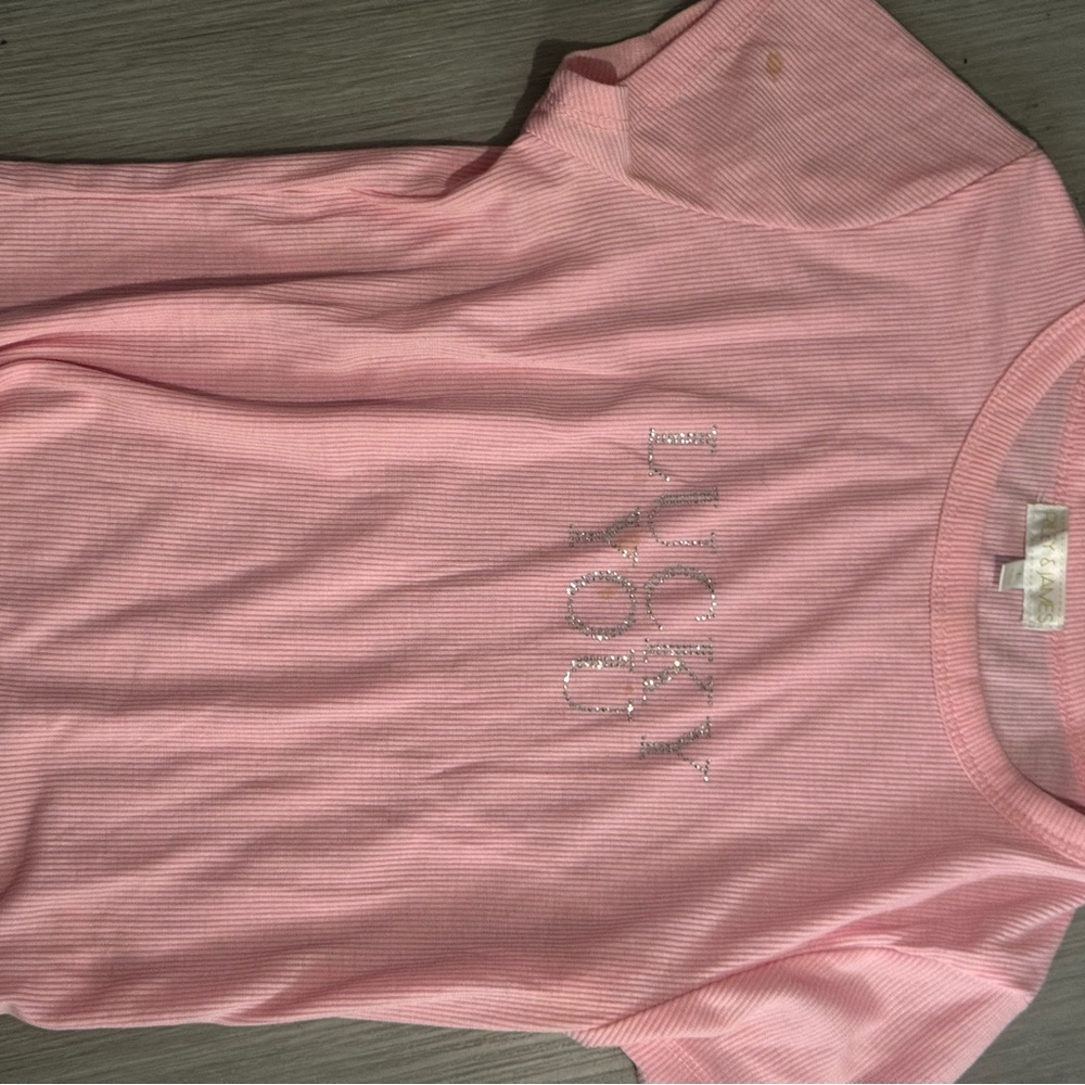 3 Ribbed Rhinestone Baby Tees - Picture 4 of 6